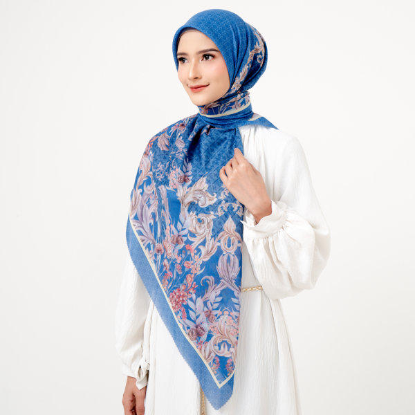 MUGHAL SYAR'I DENIM BLUE