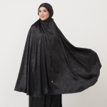 MUKENA EMBOSS BLACK