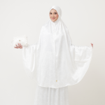 MUKENA EMBOSS WHITE
