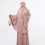 MUKENA SILK COKLAT TUA