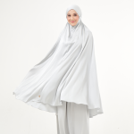 MUKENA SILK SILVER