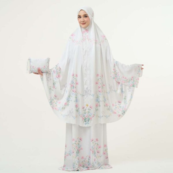 MUKENA GLORIA WHITE