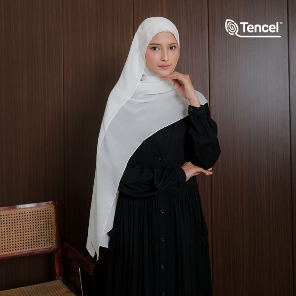 Pashmina Tencel Lyocell White